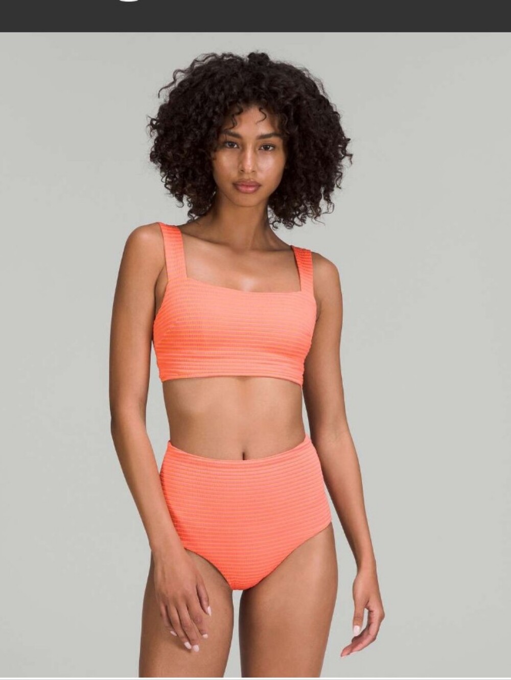 EUC Lululemon Smocked Swim Top - Size 14